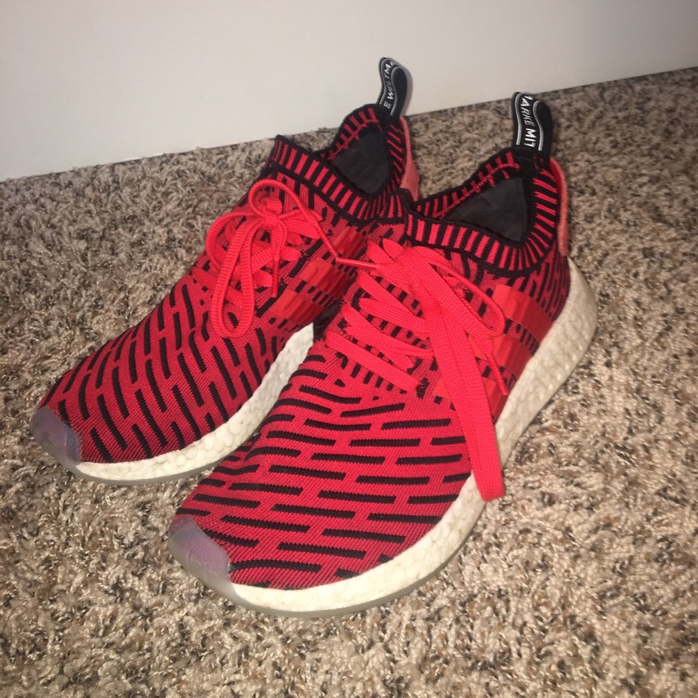 NMD R2 PK “Core Red”